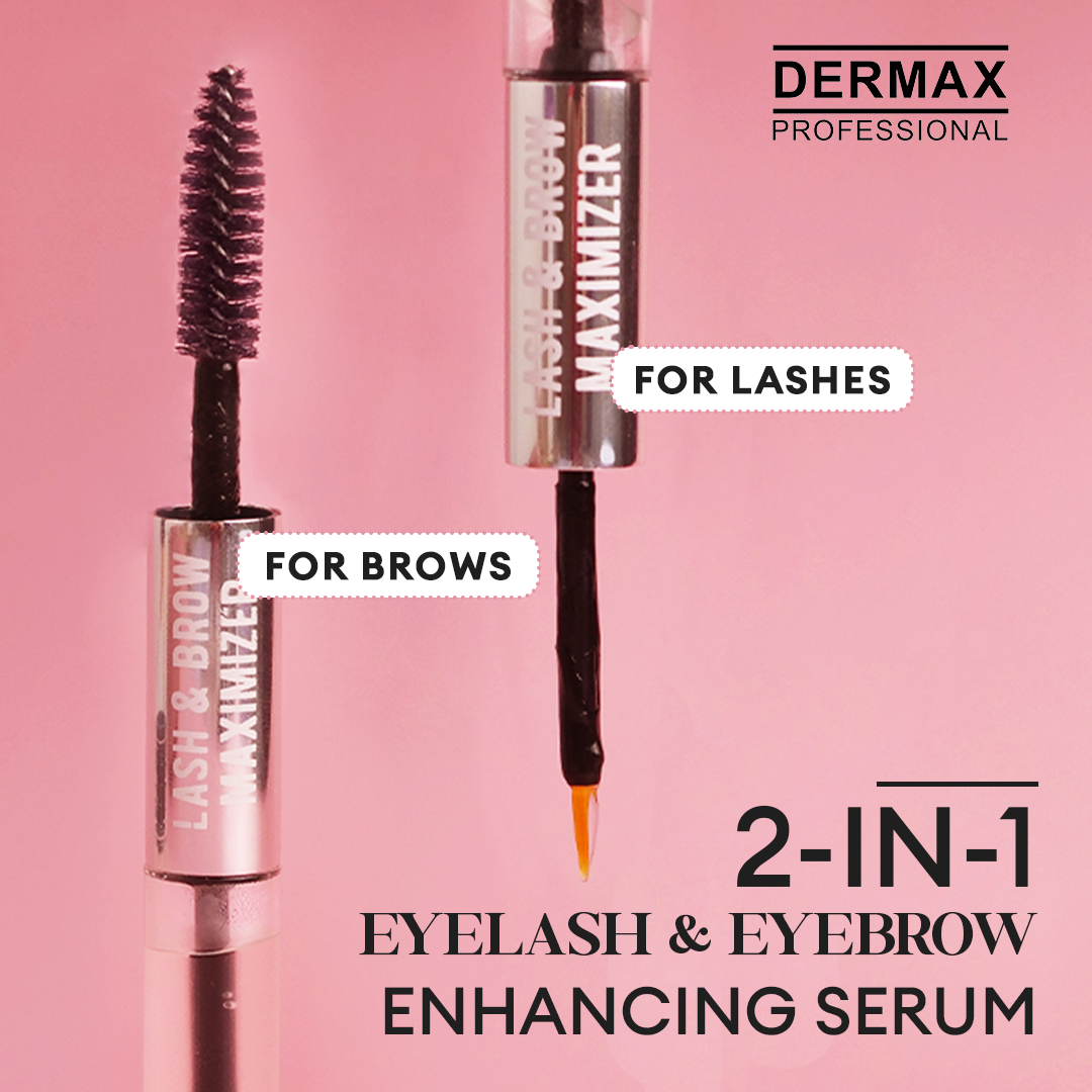 DERMAX Lash and Brow Maximizer Serum 3.5ml each