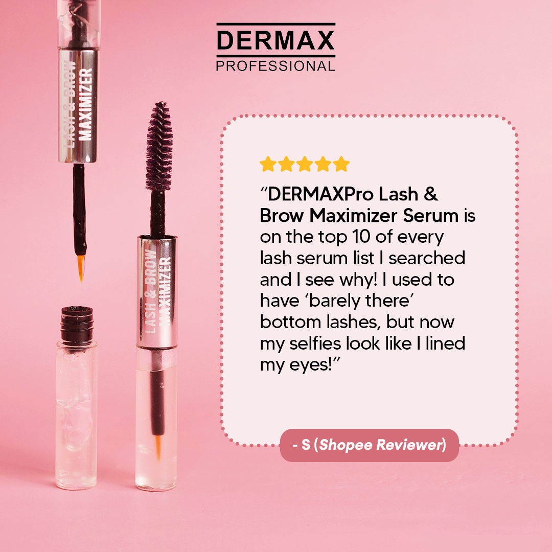 DERMAX Lash and Brow Maximizer Serum 3.5ml each