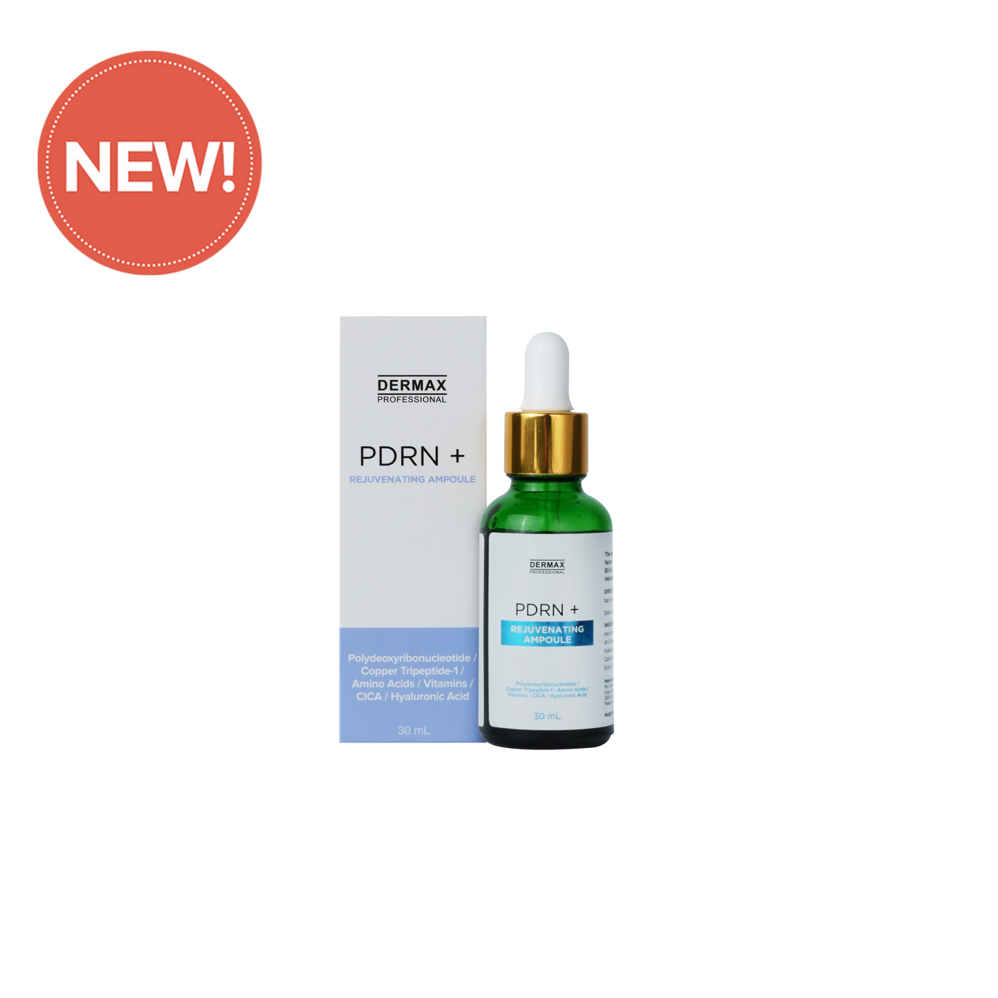 DERMAXPro PDRN + Rejuvenating Ampoule 30ml