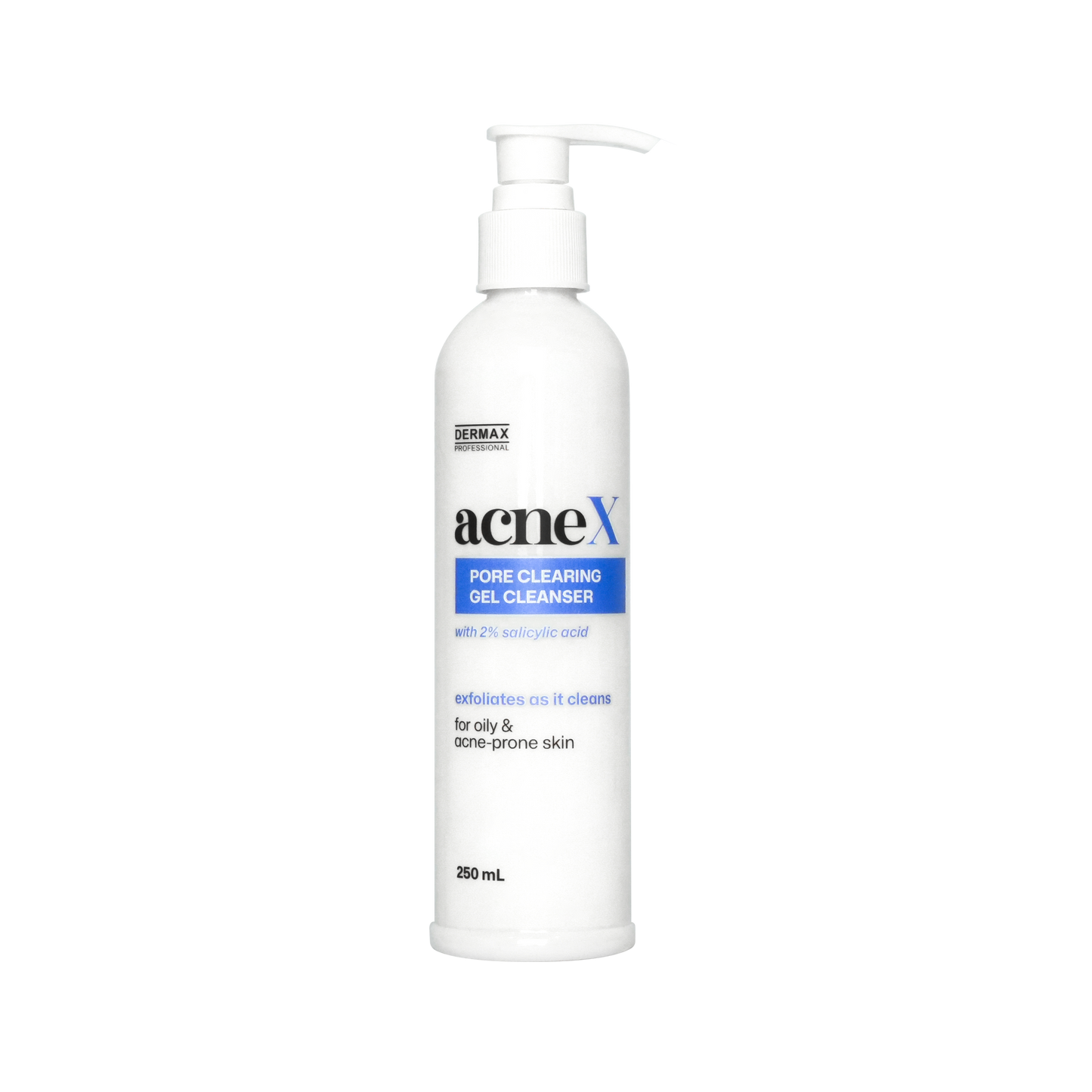 DERMAXPro AcneX Pore Clearing Gel Cleanser 250mL