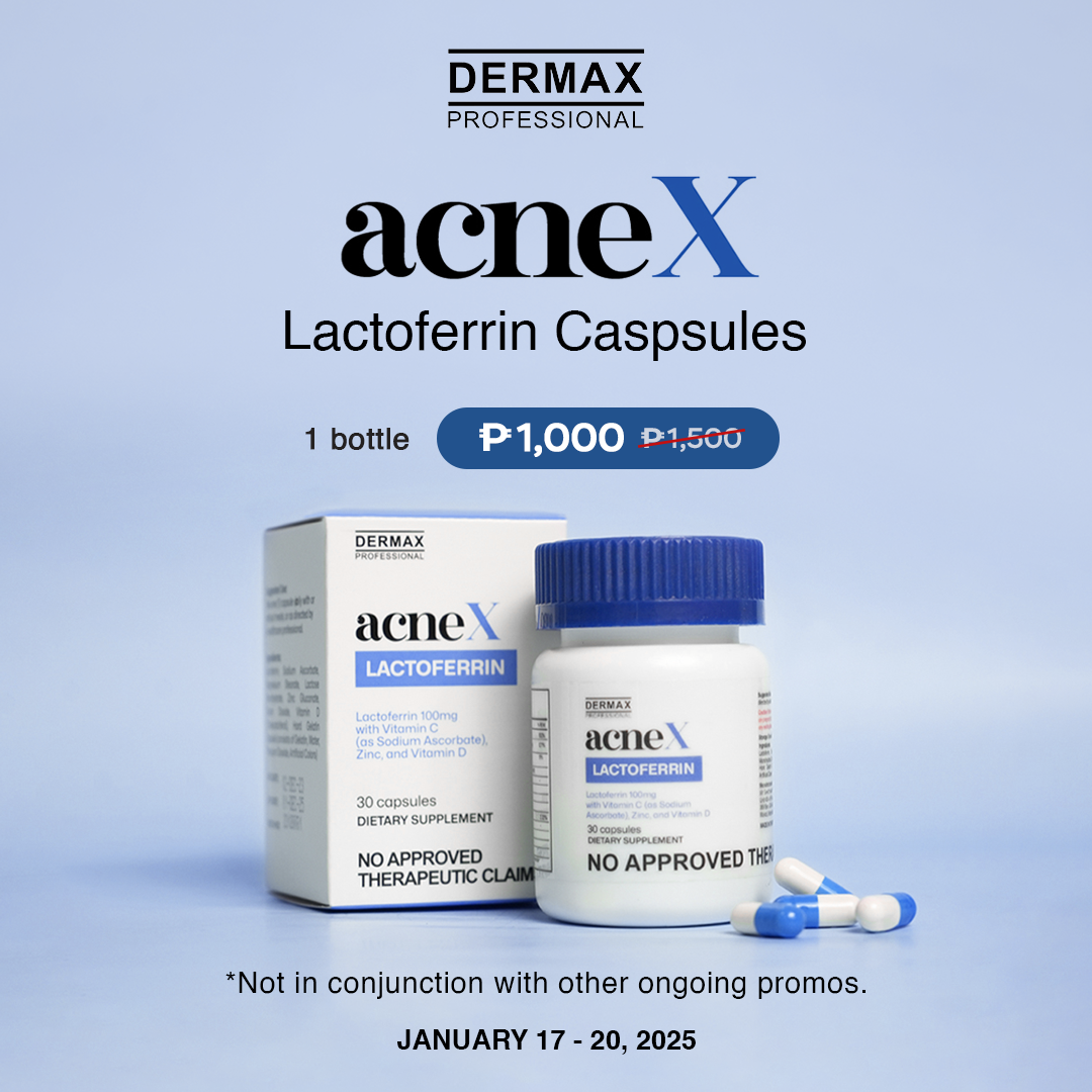 AcneX Lactoferrin Capsules 1 Bottle For 1,000