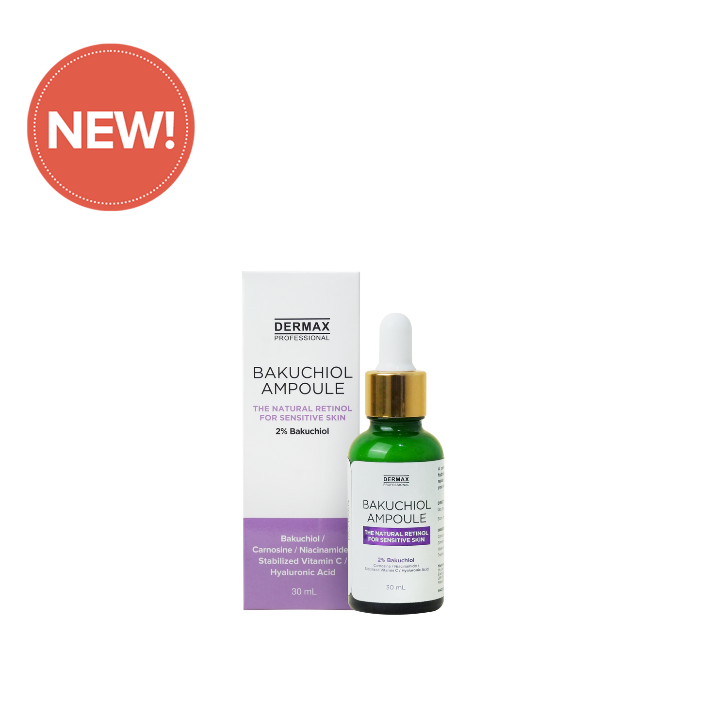 Bakuchiol Ampoule The Natural Retinol For Sensitive Skin 30ml