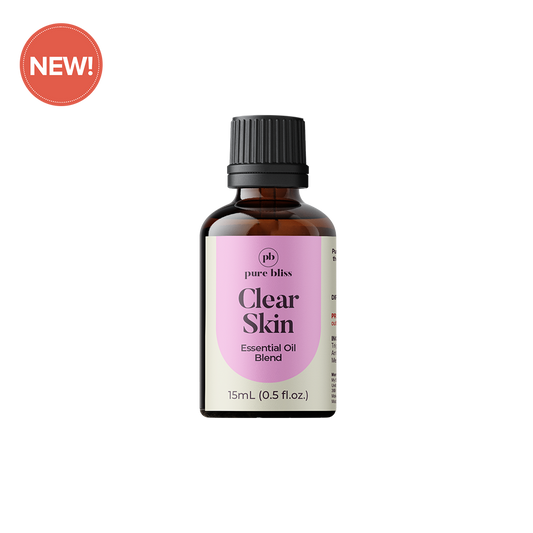 Pure Bliss Clear Skin Essential Oil Blend 15mL