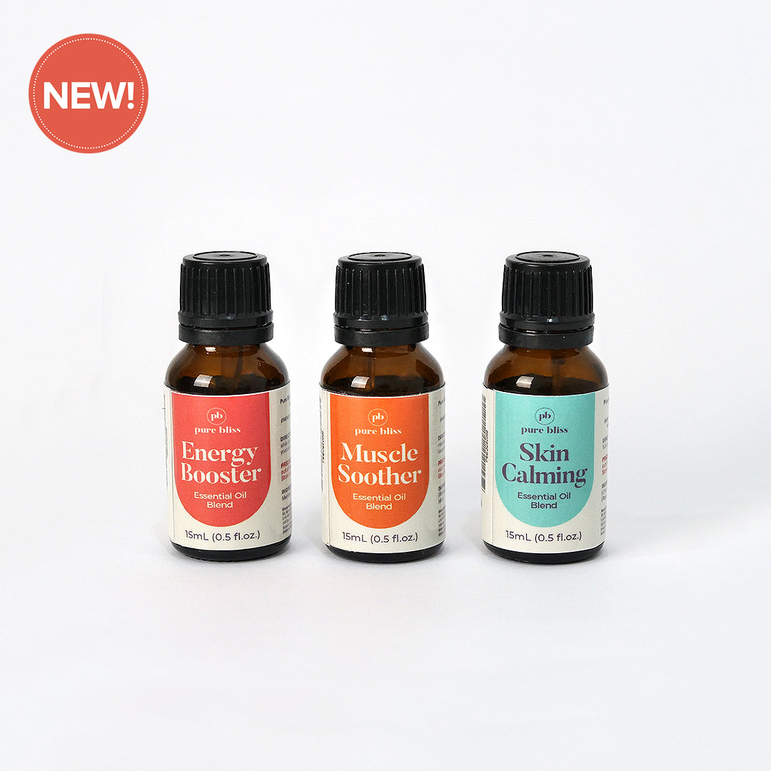 Pure Bliss Essential Oil Blends (Box of 3)