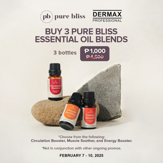 Buy 3 Pure Bliss Essential Oil Blends at P1,000